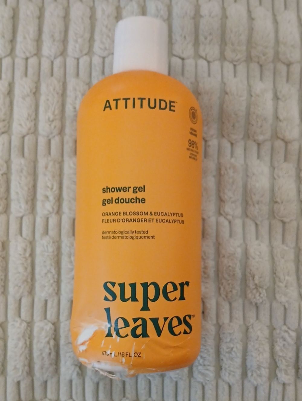 ATTITUDE Super Leaves Body Wash, EWG Verified Shower Gel Unisex